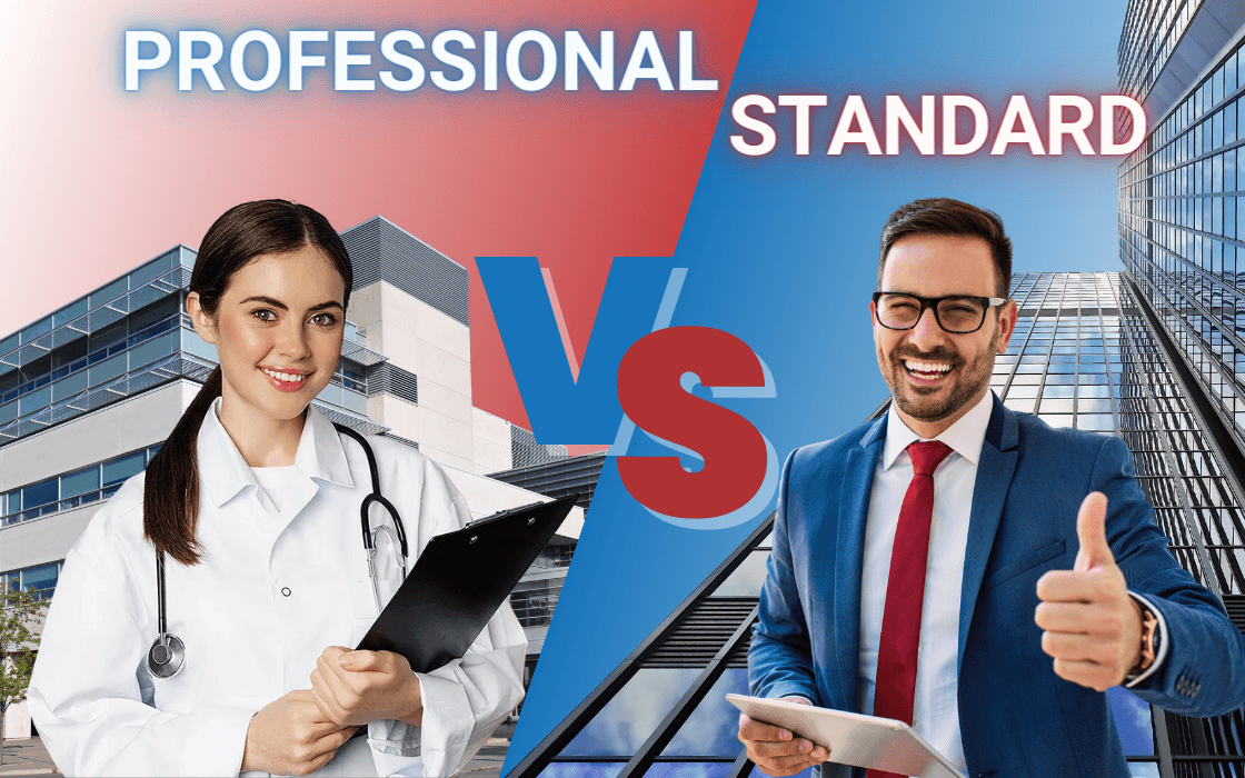 professional corporation vs standard corporation in Ontario