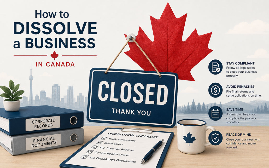 dissolve a business in Canada